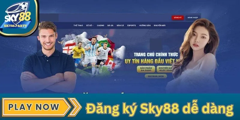 Đăng ký Sky88 dễ dàng - Chỉ mất 3 phút để bắt đầu