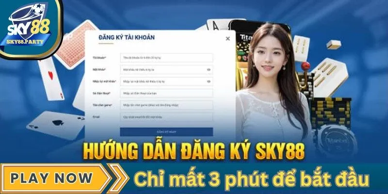 Hướng dẫn đăng ký Sky88 trên di động